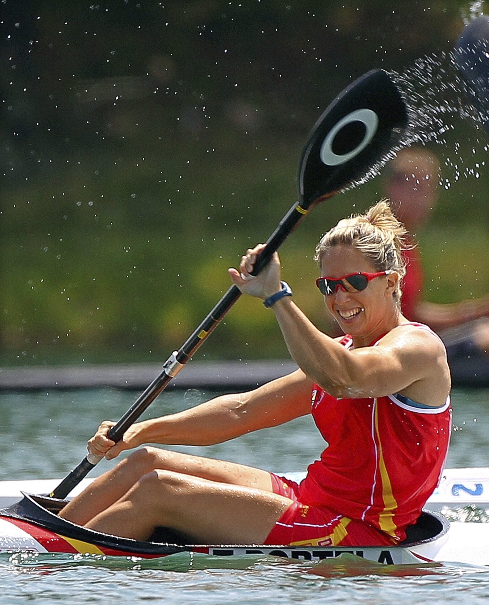 Teresa Portela en el Campeonato de Europa de Belgrado 2011