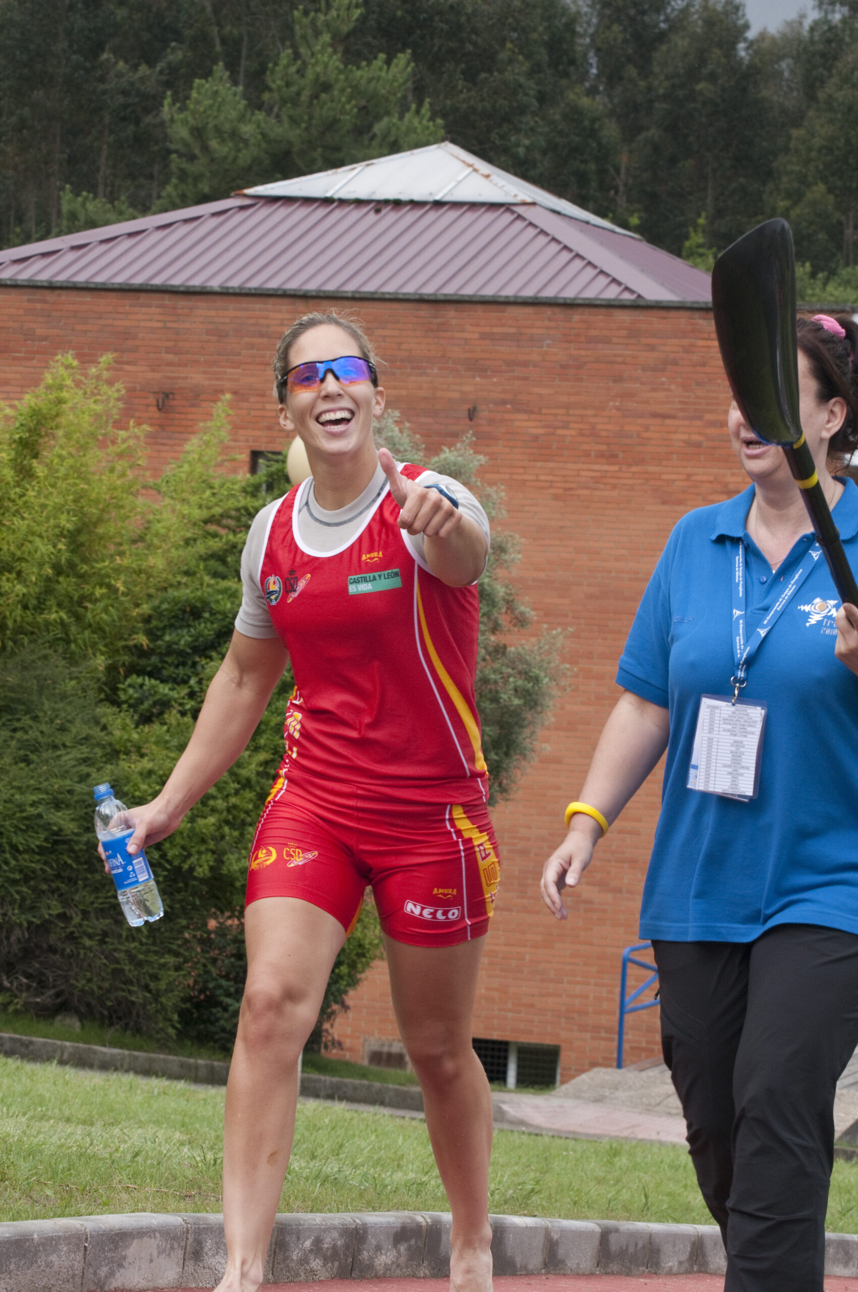 Teresa Portela en el Campeonato de Europa de Trasona 2010