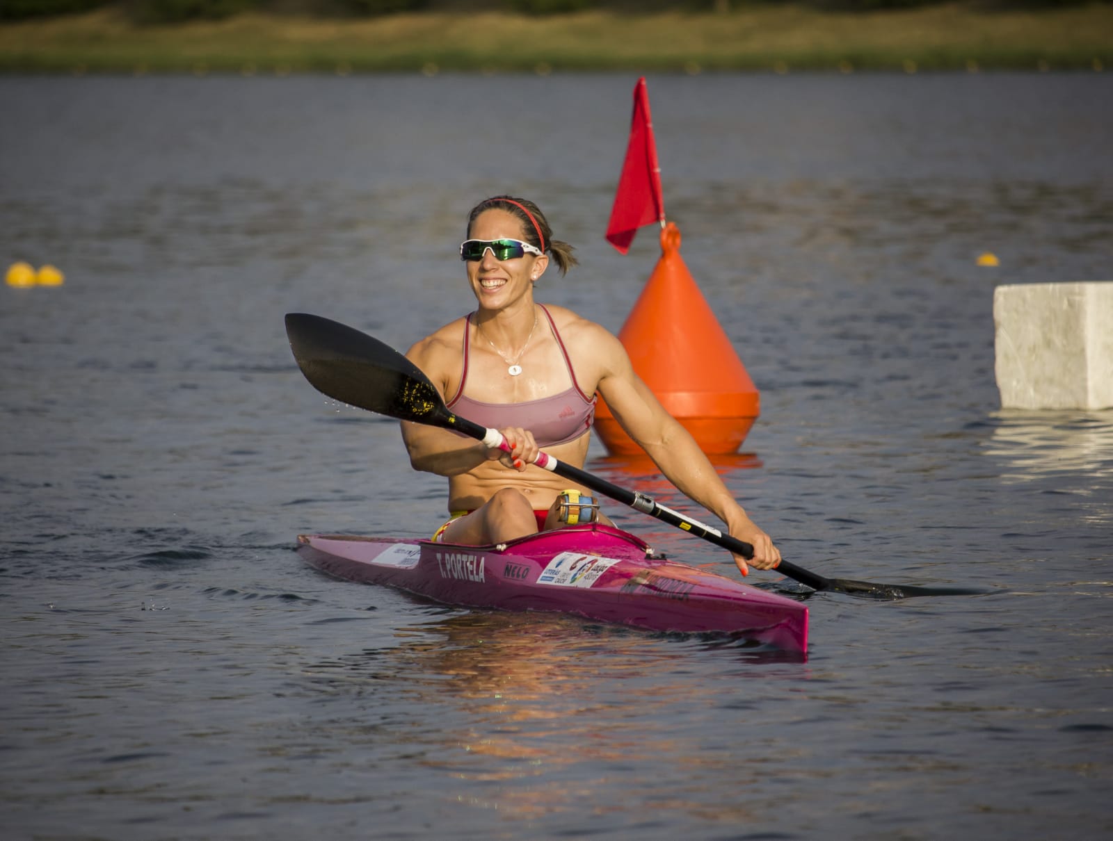 Teresa Portela en el Campeonato de Europa de Belgrado 2018