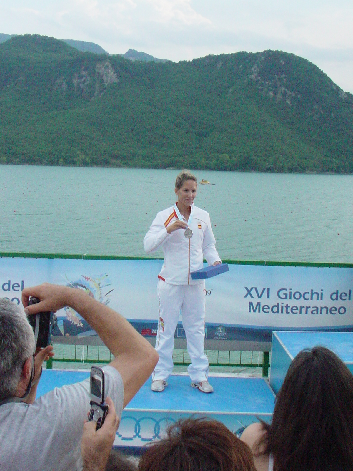 Teresa Portela en los Juegos Mediterráneos de Pescara 2009