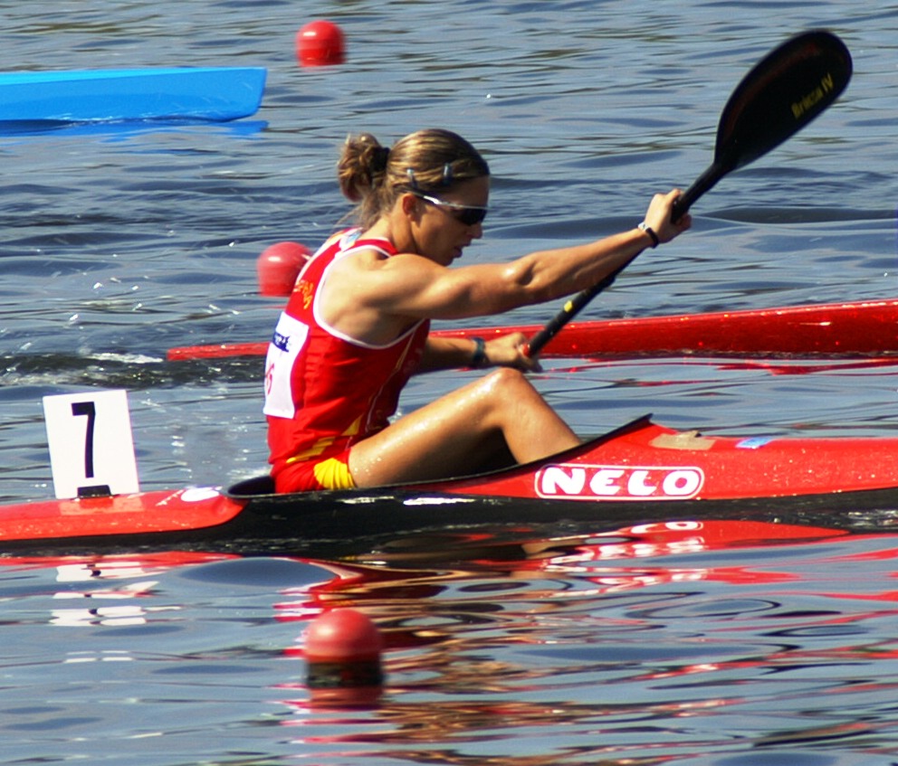Teresa Portela en el Campeonato de Europa de Poznan 2005