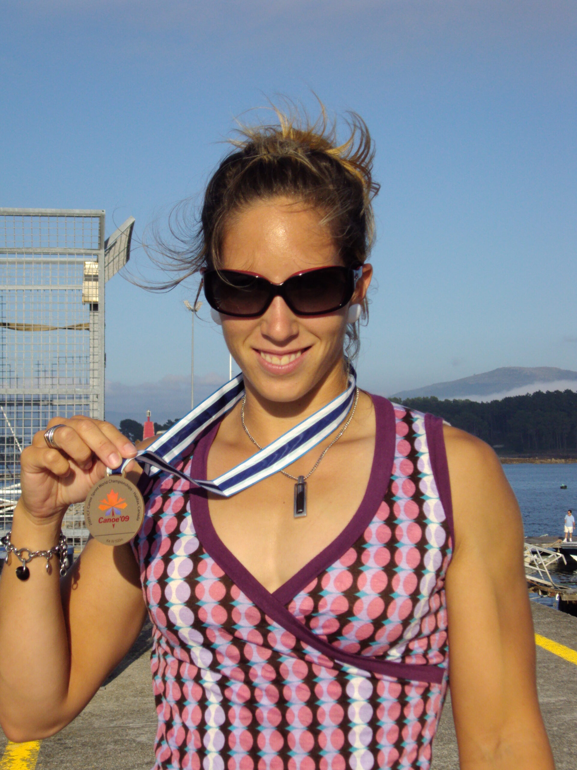 Teresa Portela en el Campeonato del Mundo de Canadá 2009