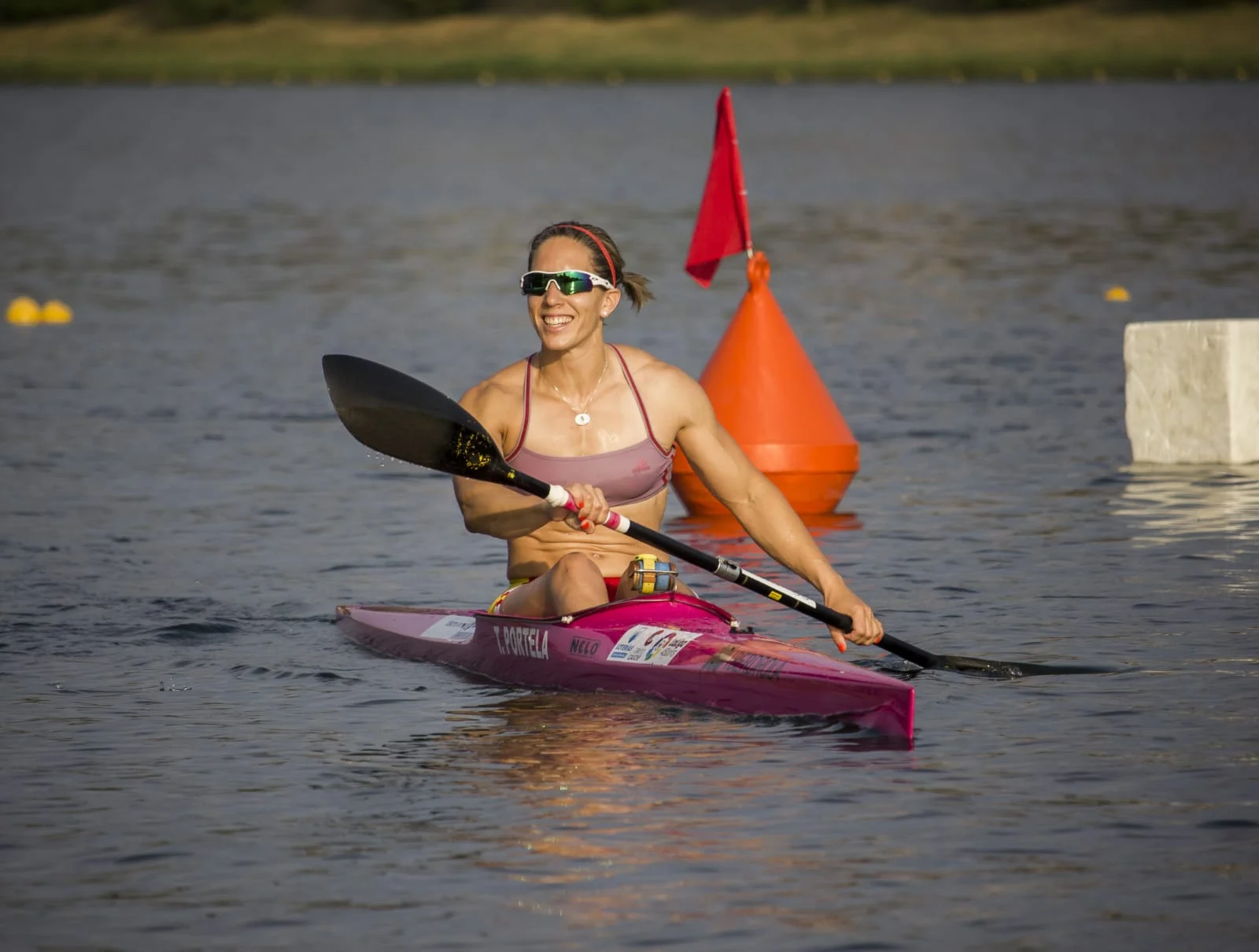Teresa Portela en el Campeonato de Europa de Belgrado 2018